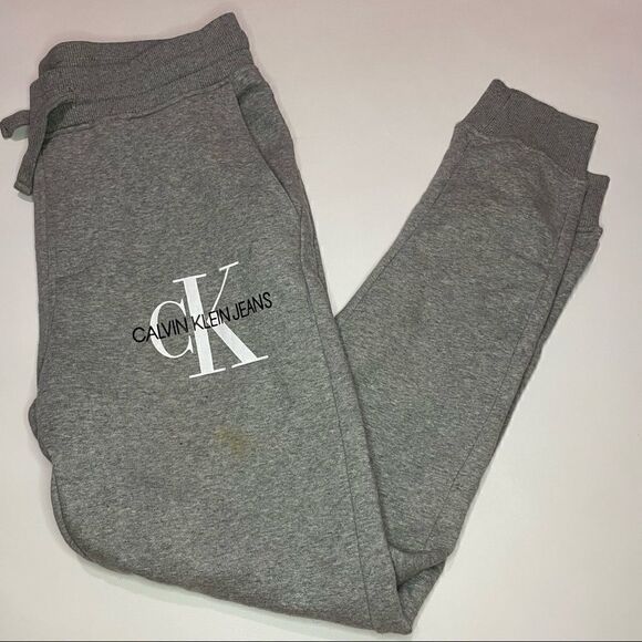 Calvin Klein gray joggers/sweatpants size medium - Picture 1 of 4